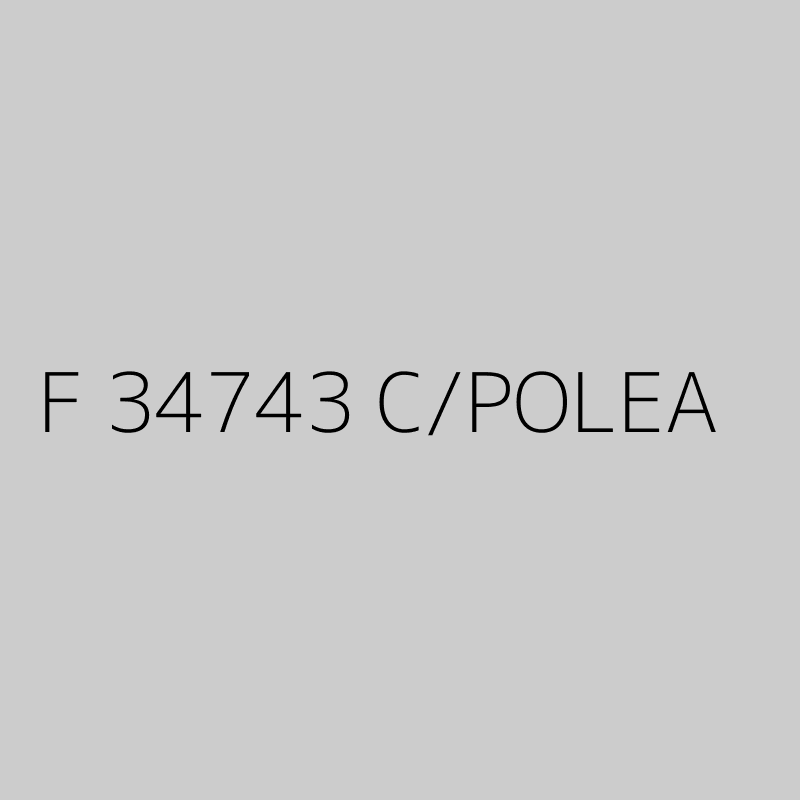 F 34743 C/POLEA 